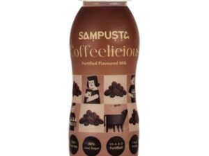 SAMPUSTA  Premium  Coffeelicious 150 ml Rich Coffee Flavoured Syrup for Milk & Desserts Pack of 6