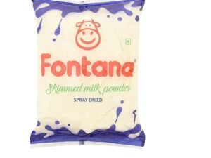Fontana Pure & Premium Skimmed Milk Powder with Extra Protein 1Kg | No Added Preservatives | Perfect for Making Tea & Coffee