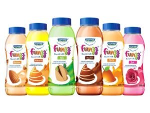 Govind Funzz  Flavoured Milk -Pista, Rose, Chocolate, Butterscotch, Badam, Kesar-Enriched 200 Ml (Pack Of 12)