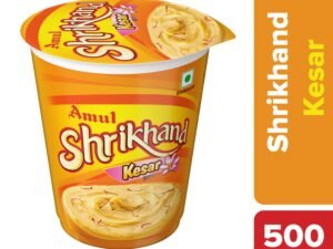 Amul Shrikhand Kesar 500 g (Container)